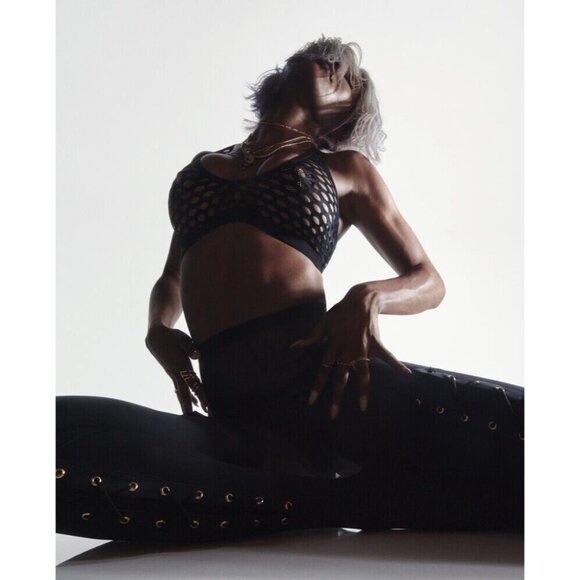 Agent Provocateur Riho Black Fishnet Bra AP2 Small NWT - Picture 7 of 15